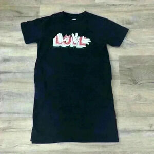 Uniqlo x Ambush Disney Love Minnie Mouse dress size 7/8 girls midi length